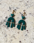 Naima Clip-On Dangle Earrings