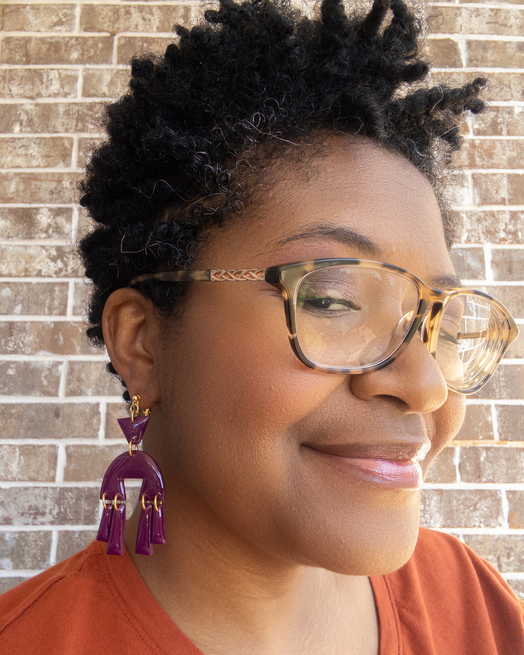 Naima Clip-On Dangle Earrings