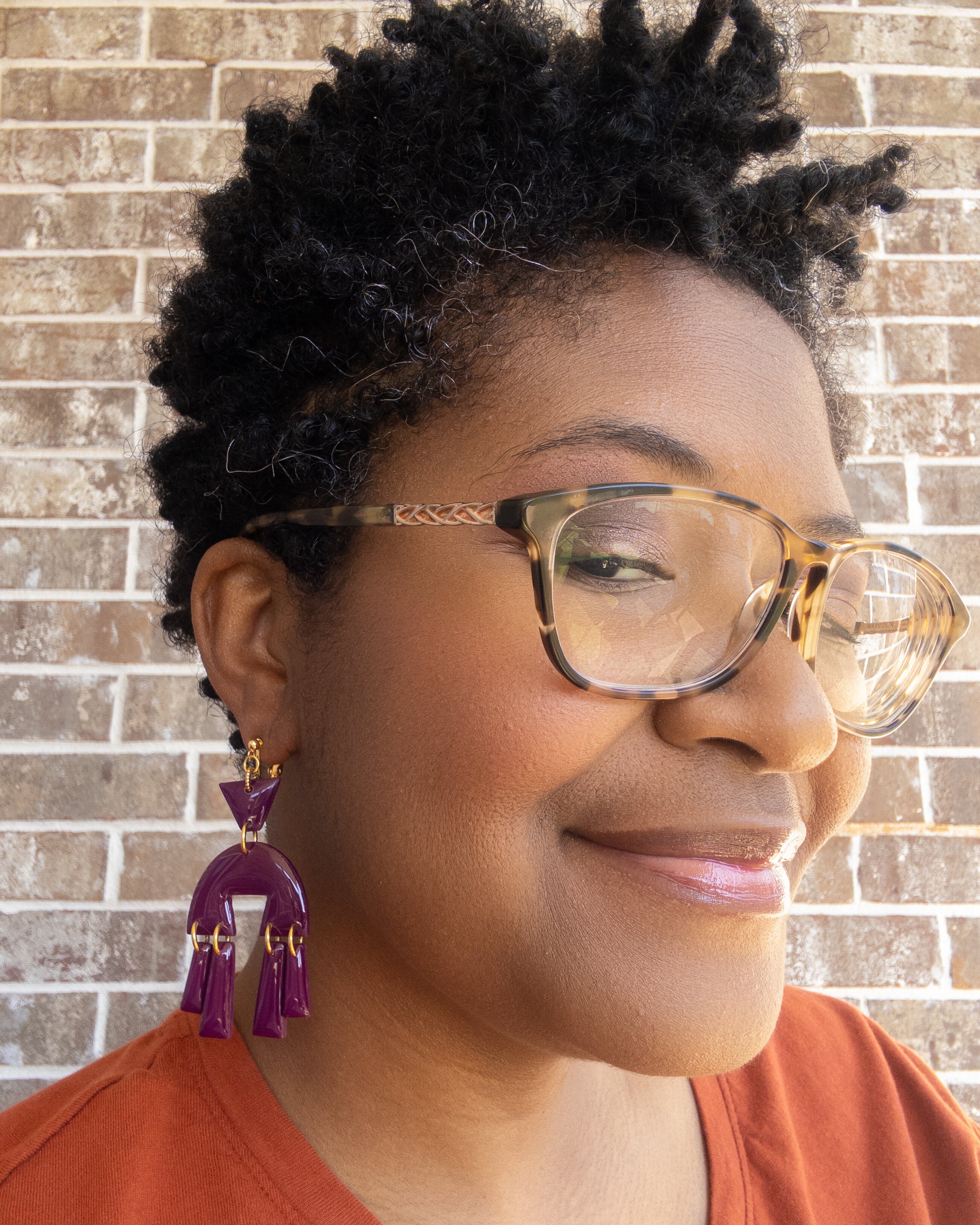 Naima Clip-On Dangle Earrings