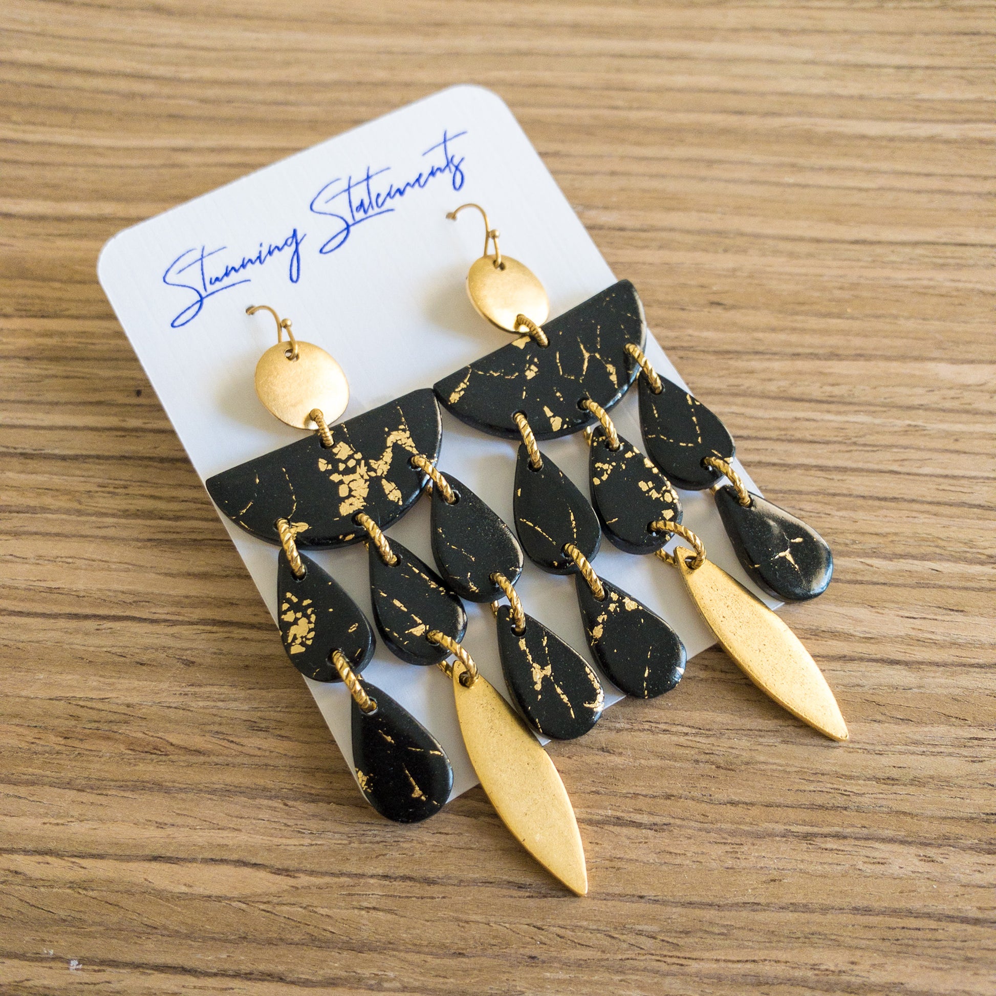 Jasmine Faux Turquoise Earrings