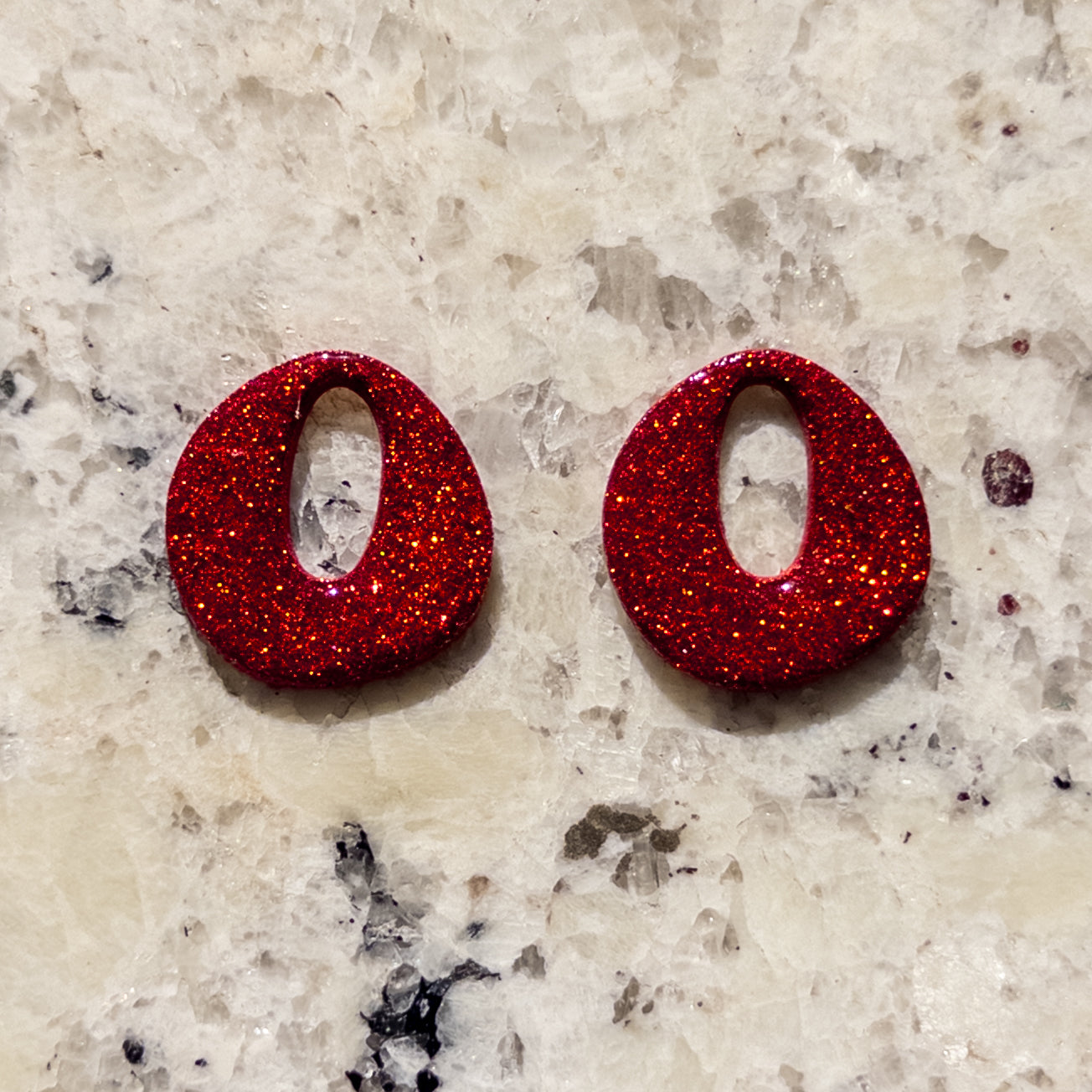 Celeste Hoop Circle Earrings