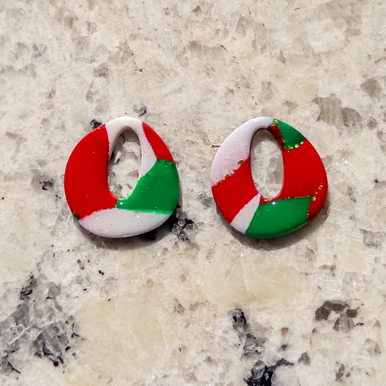 Celeste Hoop Circle Earrings