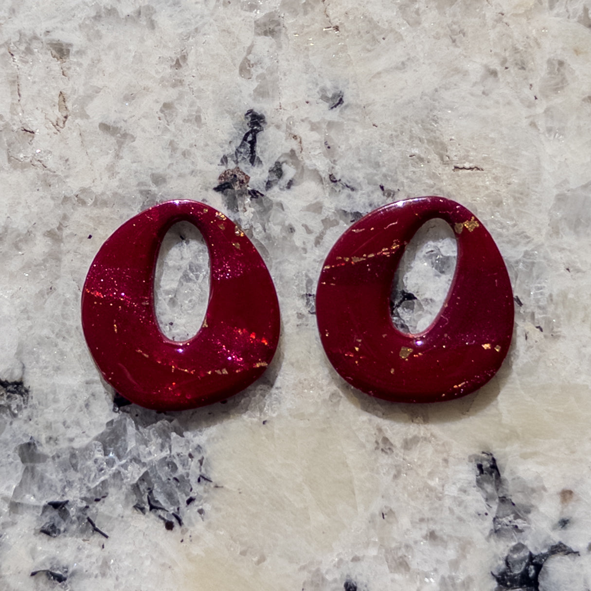 Celeste Hoop Circle Earrings