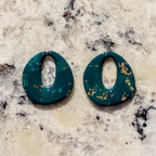 Celeste Hoop Circle Earrings