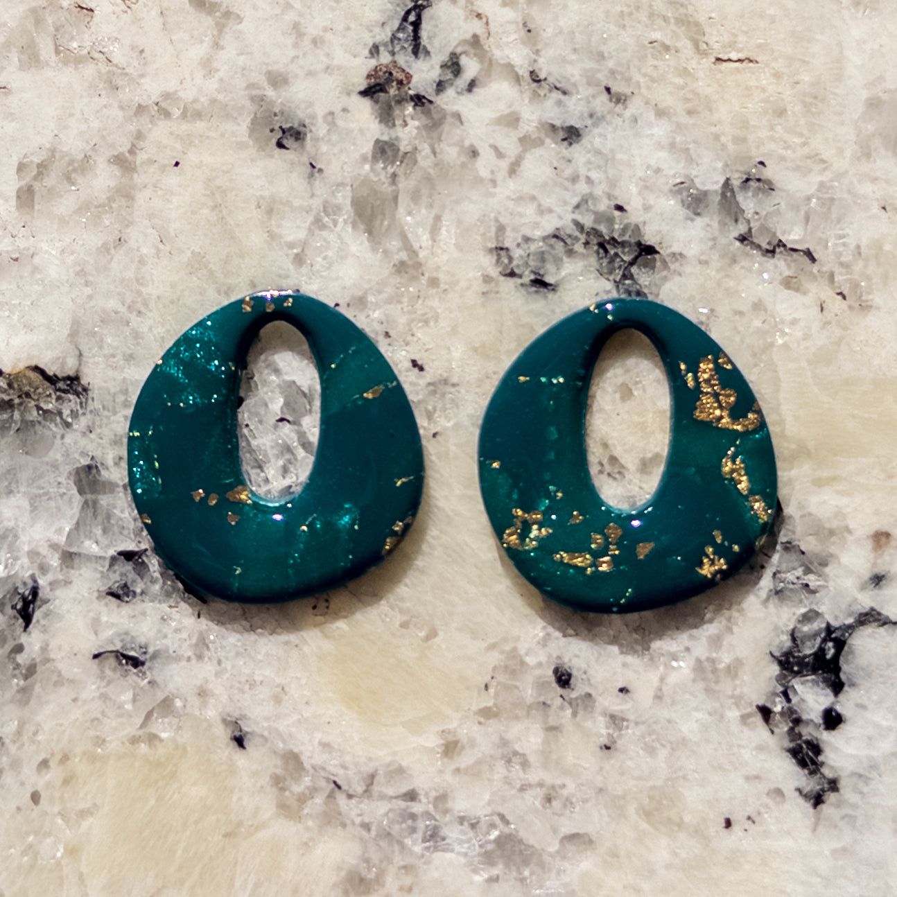 Celeste Hoop Circle Earrings