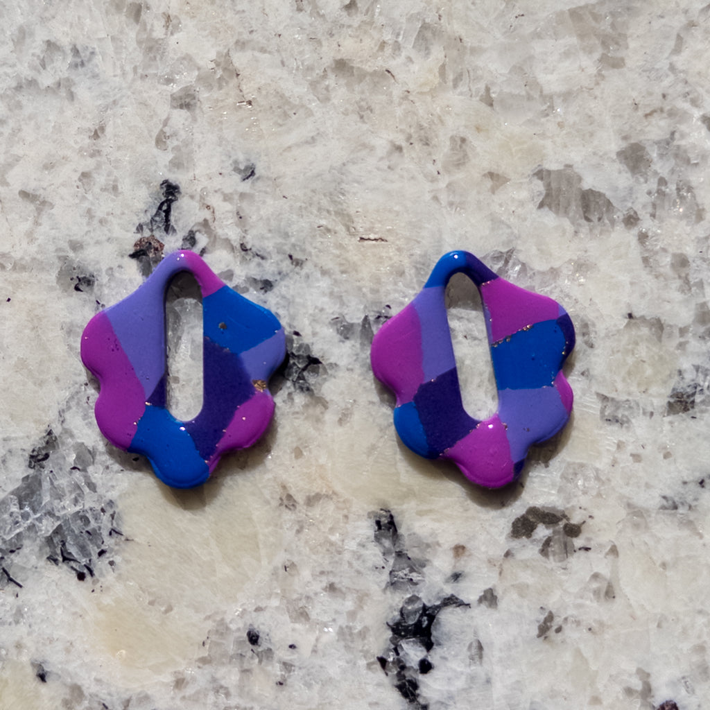 Celeste Hoop Scallop Earrings