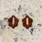 Celeste Hoop Scallop Earrings