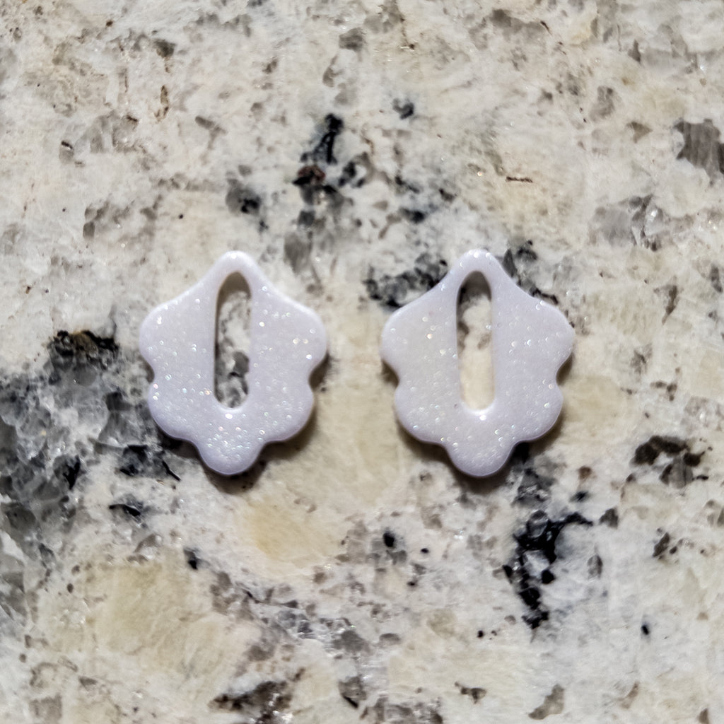 Celeste Hoop Scallop Earrings