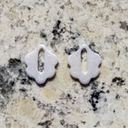 Celeste Hoop Scallop Earrings