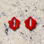 Celeste Hoop Scallop Earrings