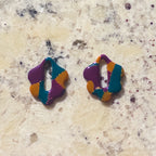 Celeste Interchangeable Hoop Scallop Earrings