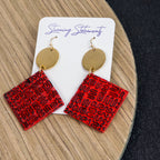 Juneteenth Grace Dangle Earrings