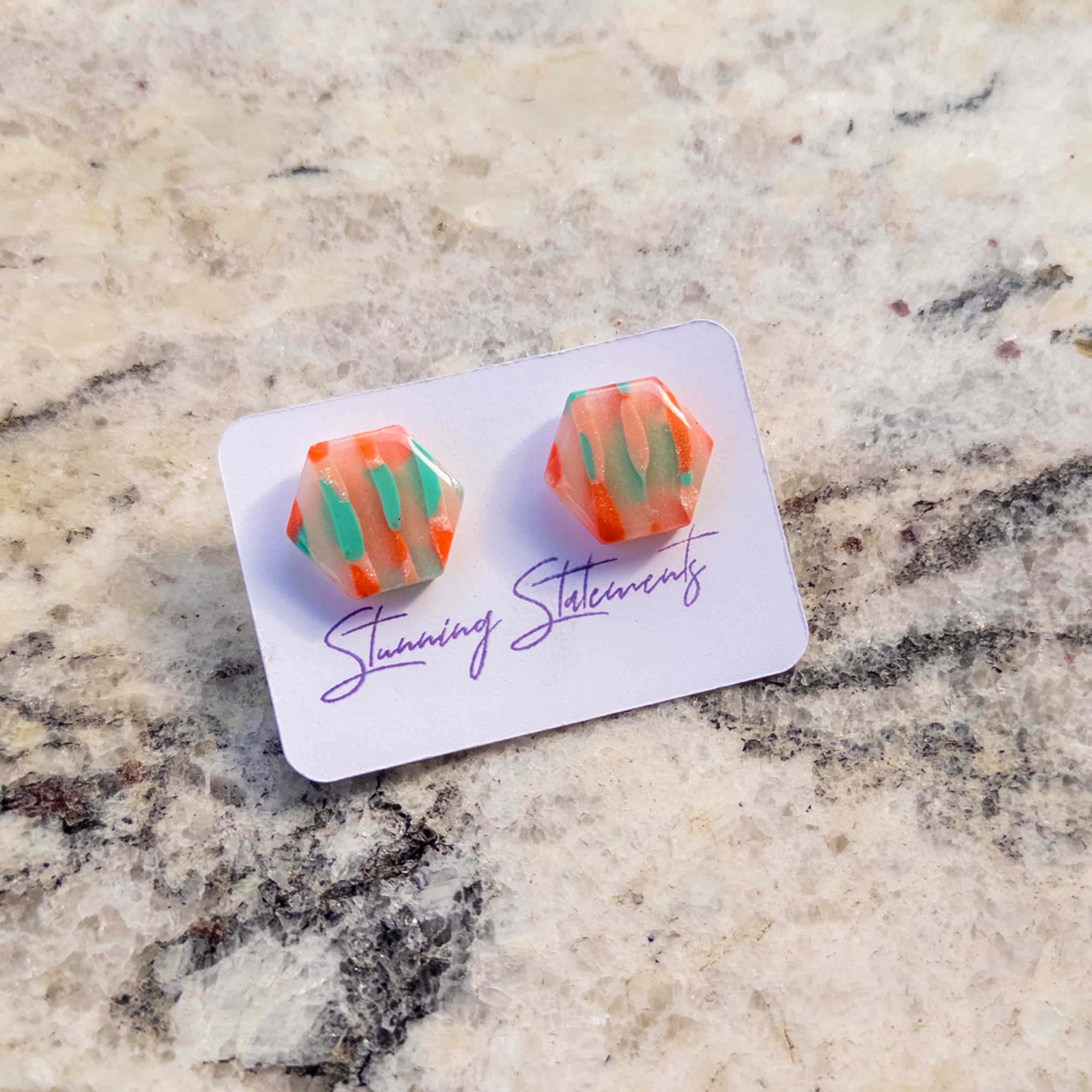 Franki Translucent Stud Earrings