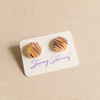 Amara Translucent Stud Earrings