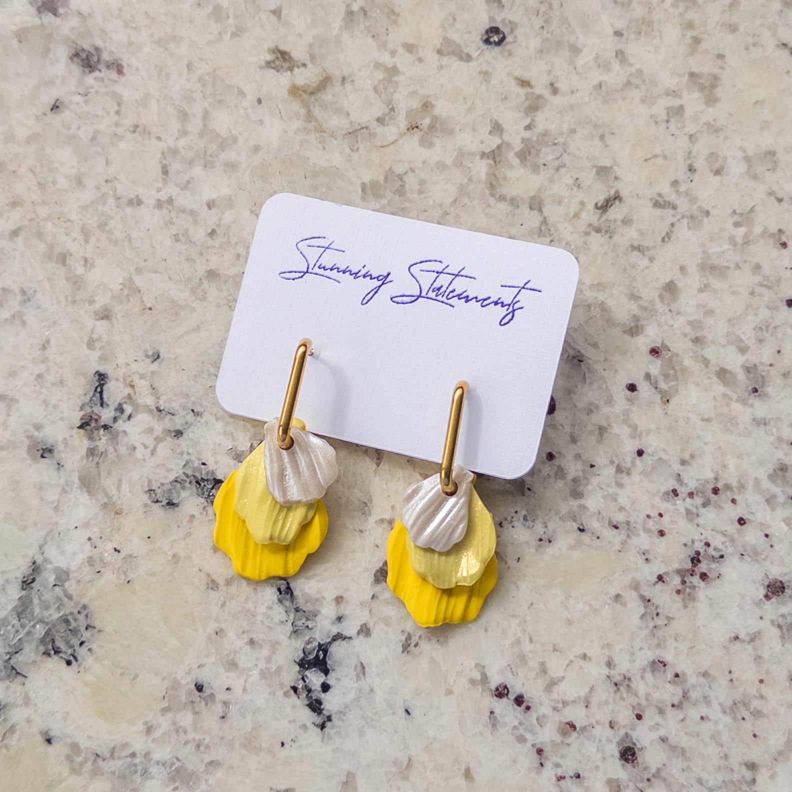 Tiwana Hoop Petal Earrings