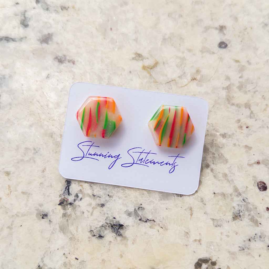 Franki Translucent Stud Earrings