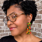 Juneteenth Karina Dangle Earrings