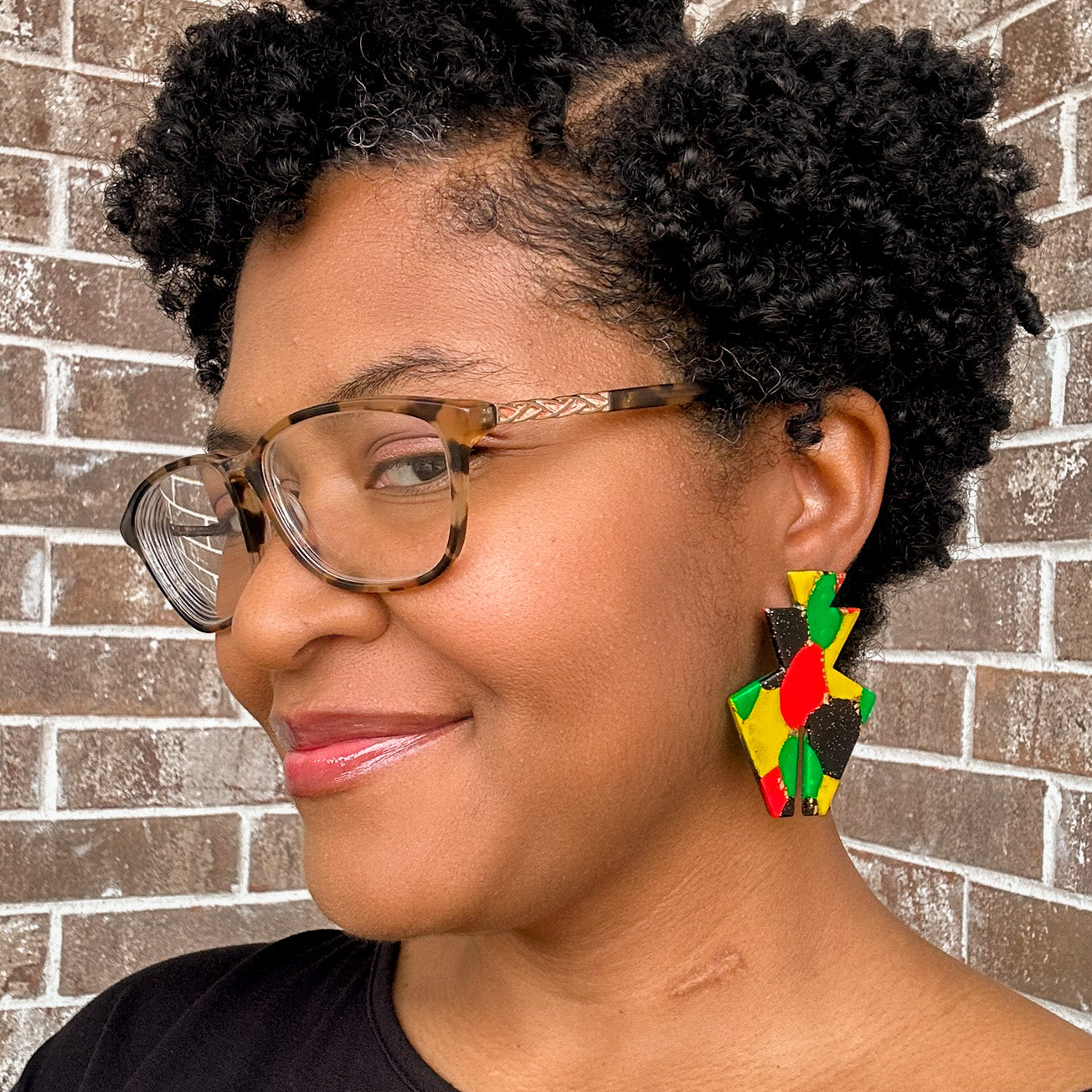 Juneteenth Valkyrie Stud Earrings