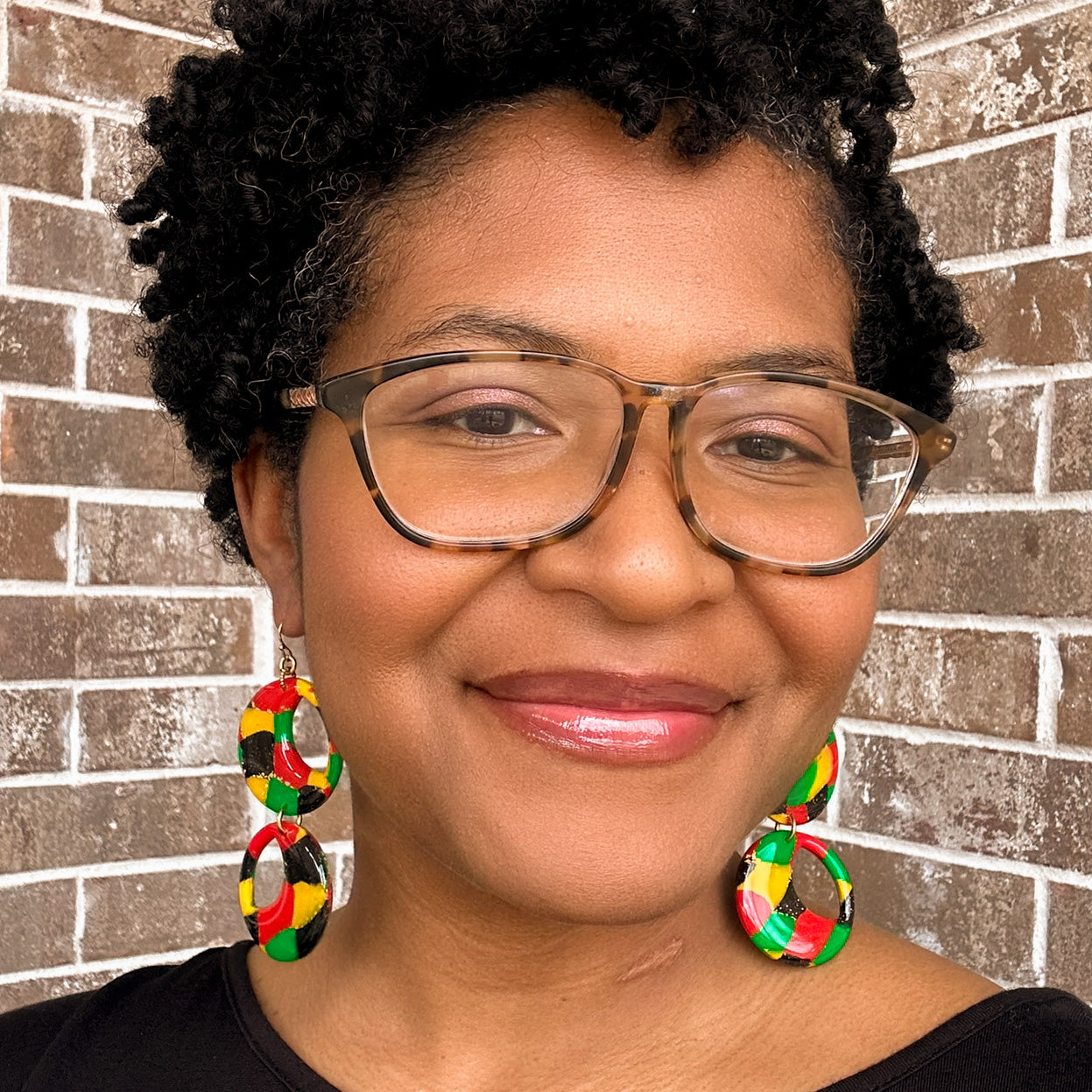 Juneteenth Tatiana Dangle Earrings