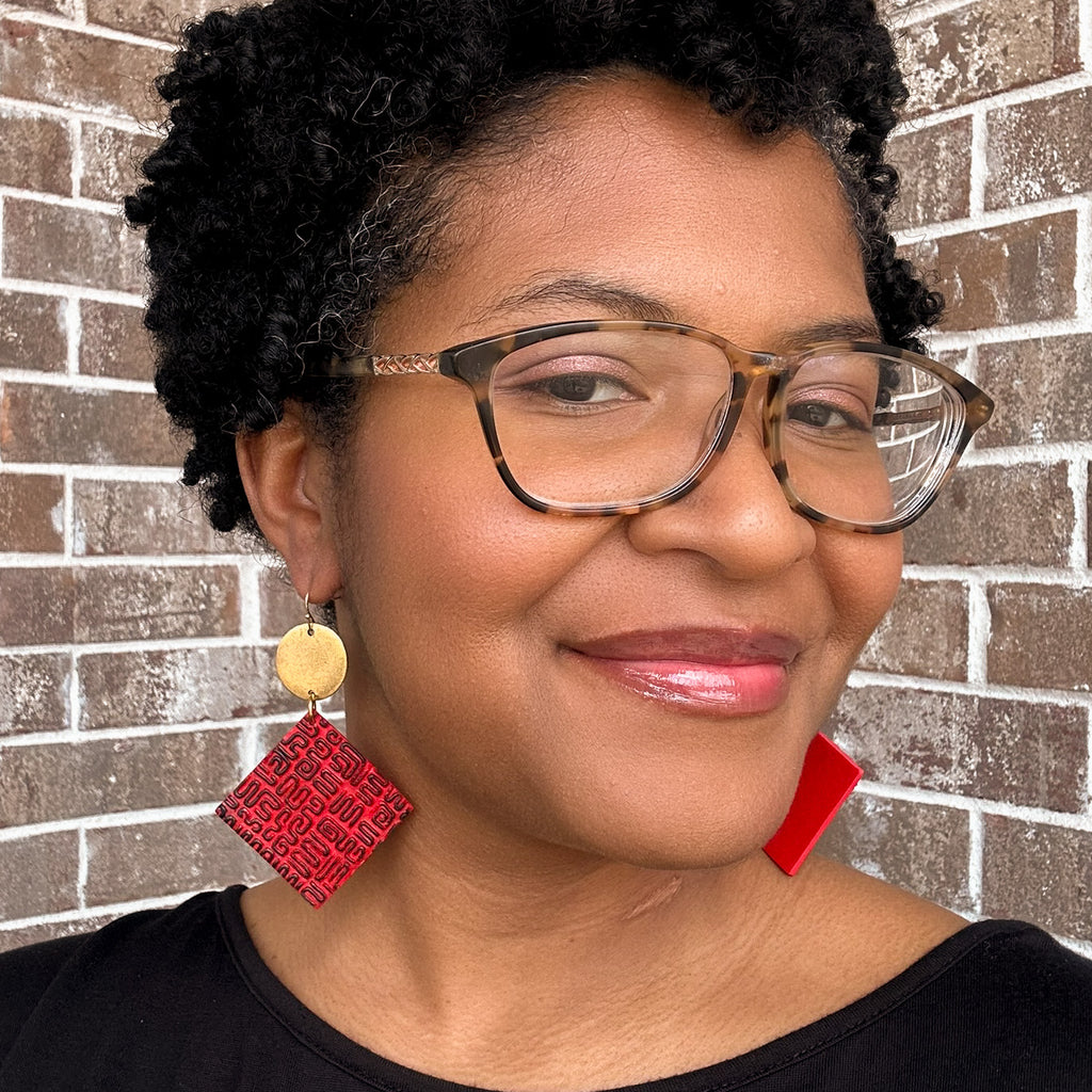 Juneteenth Grace Dangle Earrings