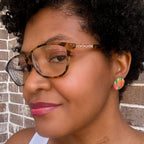 Amara Translucent Stud Earrings