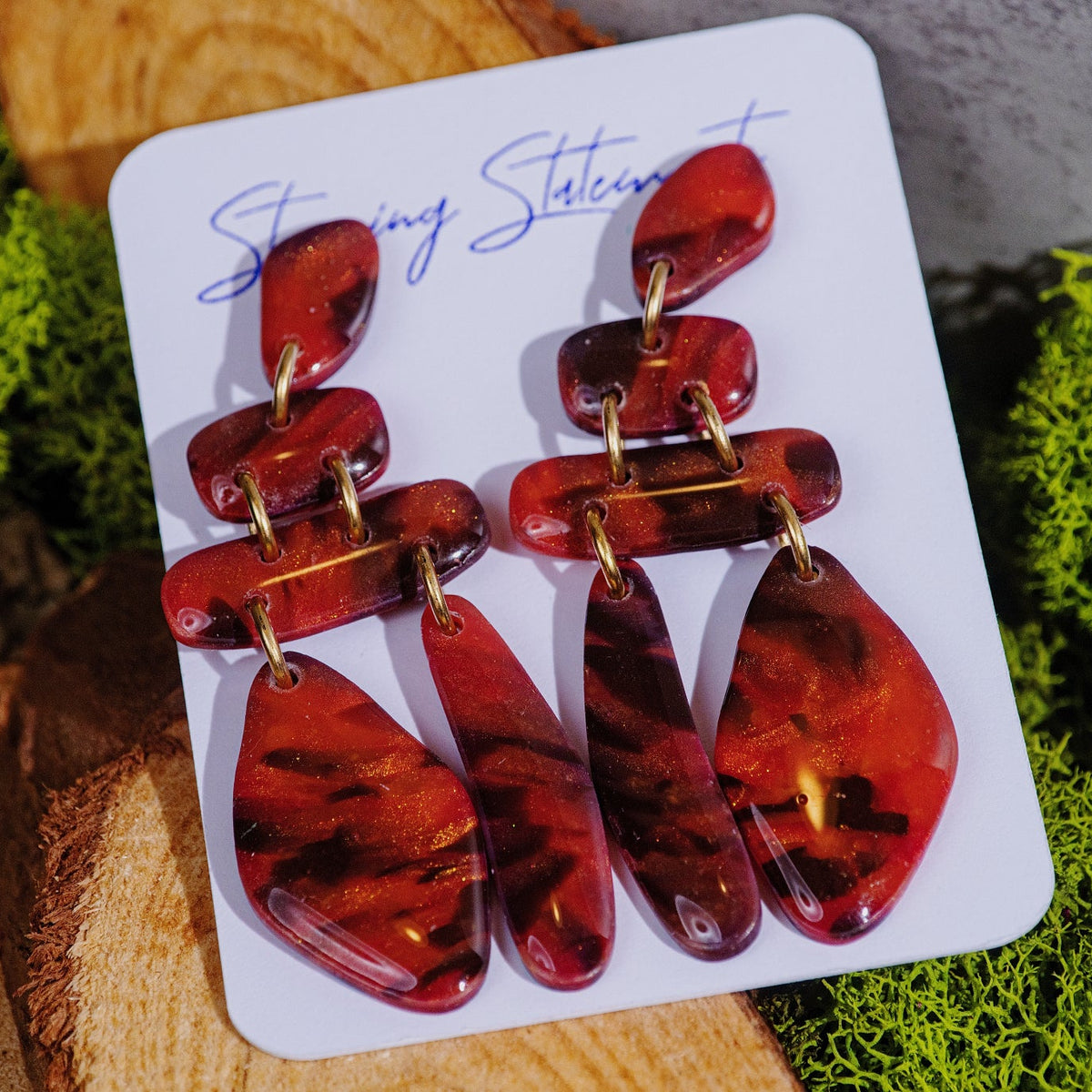 Ember Dangle Earrings