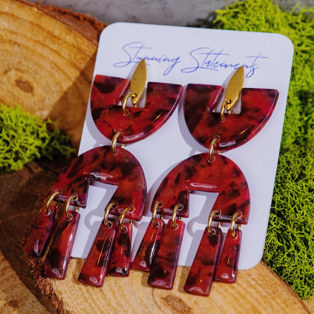 Karina Multicolored Dangle Earrings