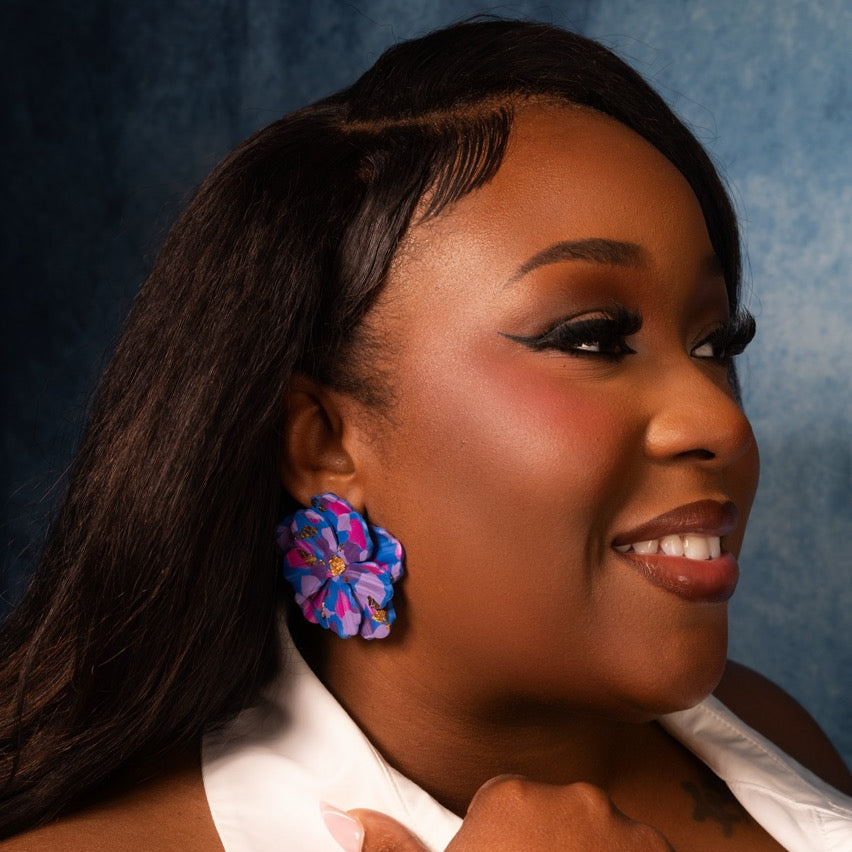 Gabrielle Flower Stud Earrings