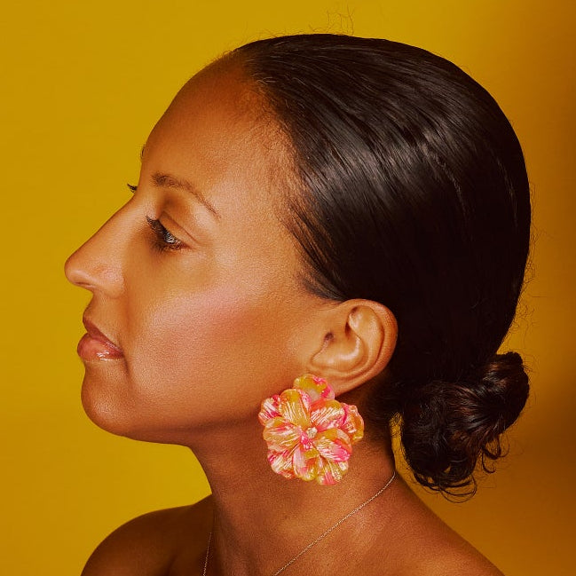 Gabrielle Flower Stud Earrings