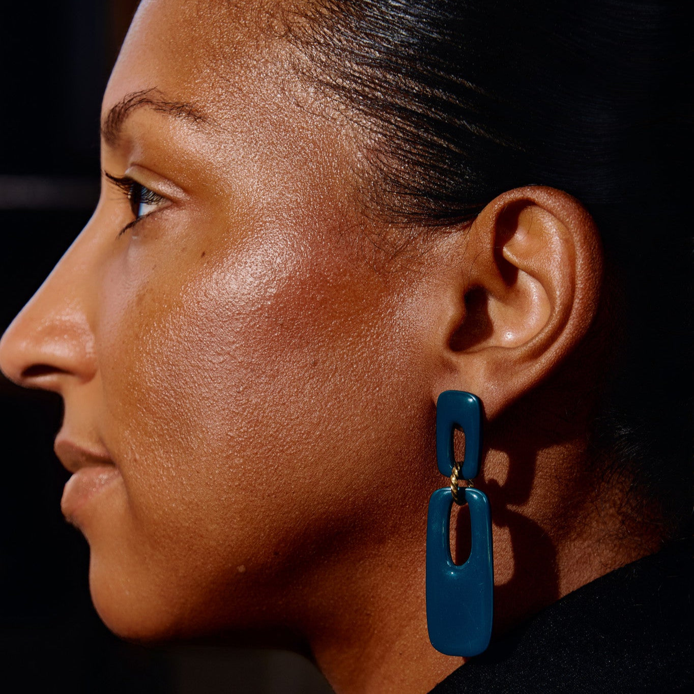 Brooke Rectangle Dangle Earrings
